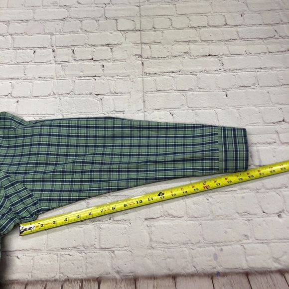 Duluth Trading Men Wrinkle Fighter Button Shirt Top Large Plaid Cotton B235 -14 - Picture 5 of 16